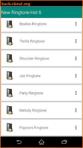 New Ringtone-Hot 6 screenshot