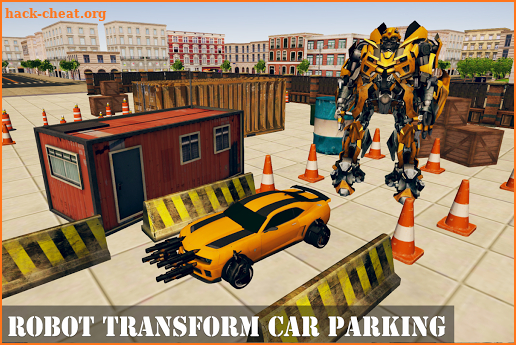New Robot Car Transform Parking-Car Parking Driver screenshot