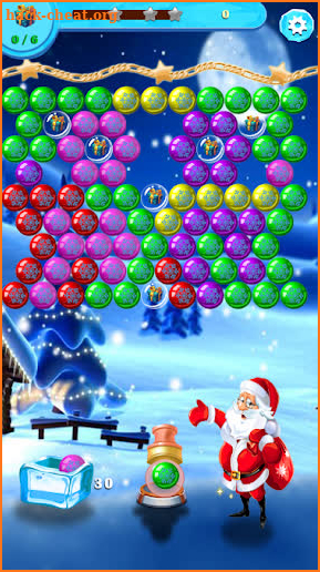 New Santa Christmas Bubble Shooter screenshot