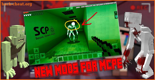 New SCP 096 Mod For MCPE - Horror Foundation Craft screenshot