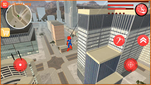 New Spider Stickman Rope Hero Shooting Crime 2020 screenshot