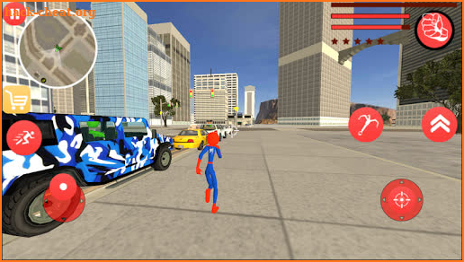 New Spider Stickman Rope Hero Shooting Crime 2020 screenshot