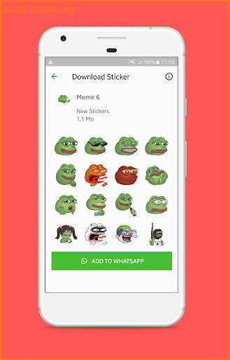 New Stickers for Whatsapp - WAStickerApps screenshot