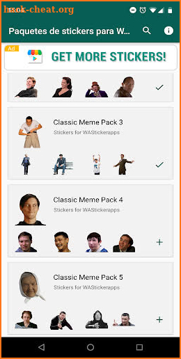 🤣 New Stickers Memes Classic WastickerApps 2019 screenshot
