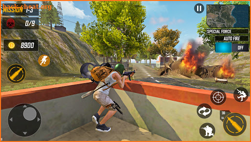 New Survival Squad Free Fire Shooting Game 2021 screenshot