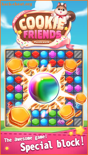 New Sweet Cookie Friends: Puzzle World screenshot
