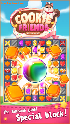 New Sweet Cookie Friends2020: Puzzle World screenshot