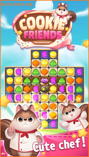New Sweet Cookie Friends2020: Puzzle World screenshot