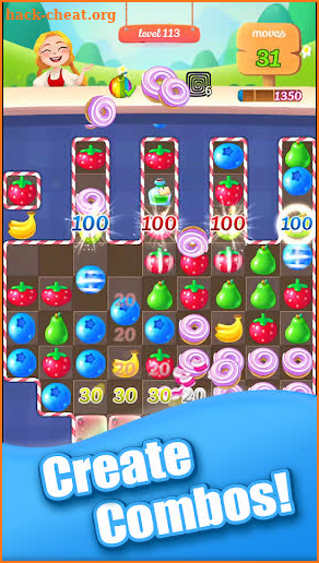 New Sweet Fruit Punch – Match 3 Puzzle game screenshot