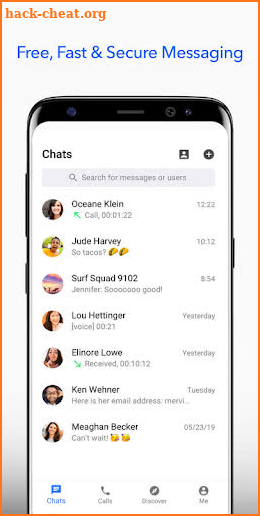 New To­Tok Messenger -Video Calls & Voice Chats screenshot