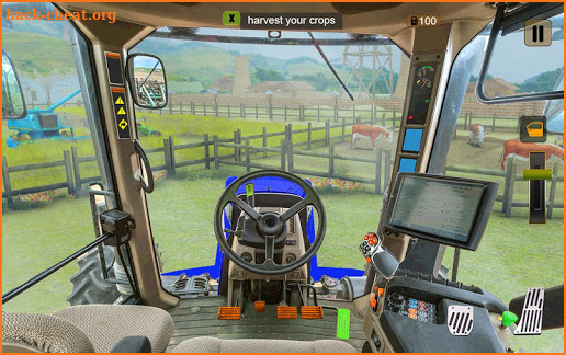 New Tractor Farming Simulator 2019: Farmer sim screenshot