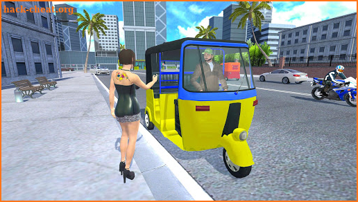 New Tuk Tuk Auto Rickshaw Driving Simulator Games screenshot