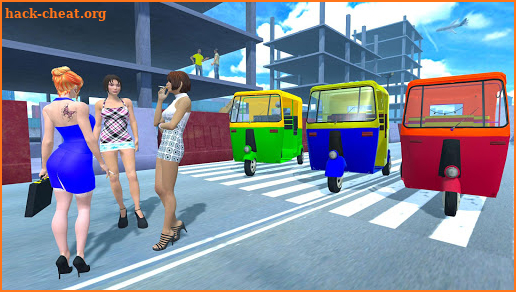 New Tuk Tuk Auto Rickshaw Driving Simulator Games screenshot