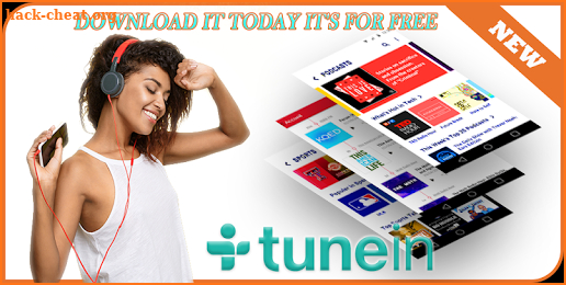 New Tune in Radio and nfl- Radio tunein app free screenshot