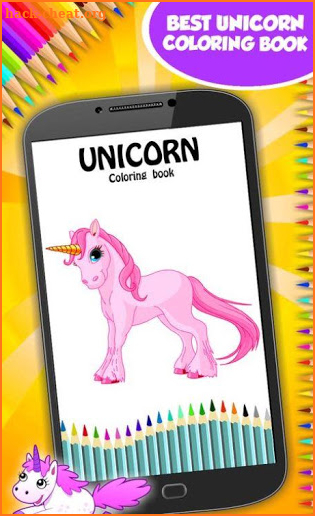 New Unicorn Adult Coloring Book Color By Number ❤ screenshot