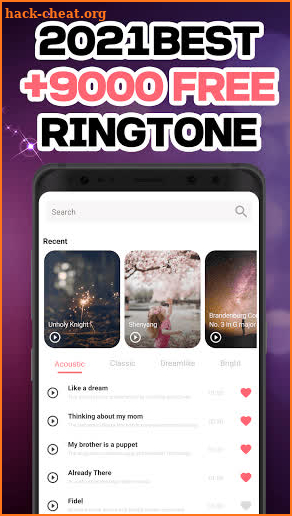 New Wallpapers and Ringtones Free screenshot