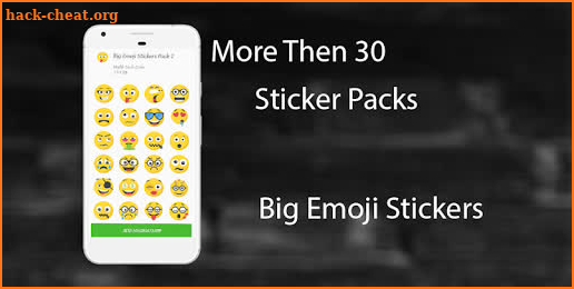 New WASticker Apps: Cute Emoji Sticker screenshot