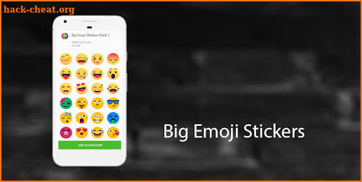 New WASticker Apps: Cute Emoji Sticker screenshot
