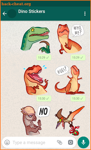 New WAStickerApps - Dinosaur Stickers For Chat screenshot