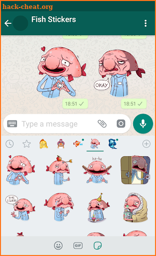 New WAStickerApps 🦈 Fish Stickers For WhatsApp screenshot