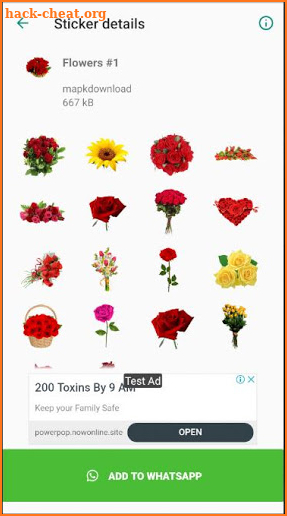 New WAStickerApps Flowers 🌹 Roses Stickers 2020 screenshot