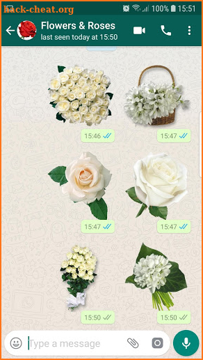 New WAStickerApps Flowers 🌹 WAStickerApps Roses screenshot
