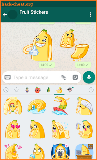 New WAStickerApps 🍓🥑 Fruit Stickers For WhatsApp screenshot