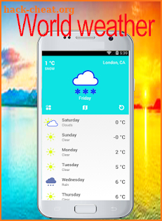 New weather 2018 free screenshot