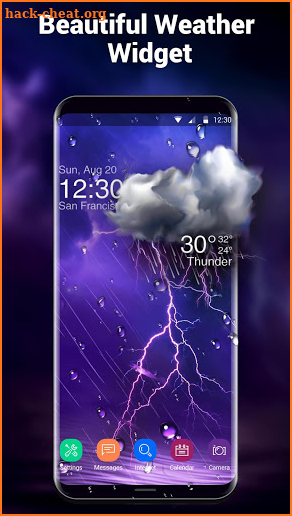 New weather forecast app ☔️ screenshot
