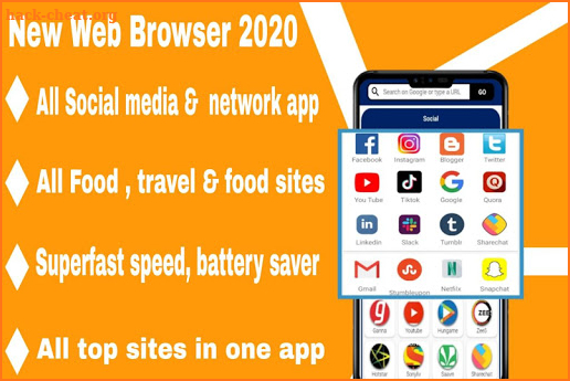 New Web Browser Pro 2020 - Fast And Secure App screenshot