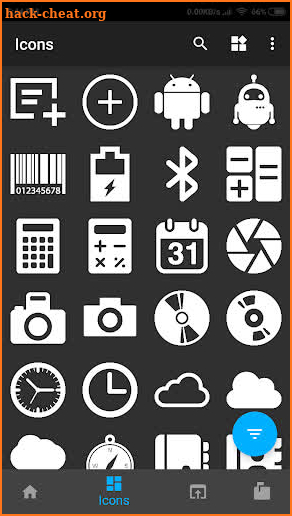 New White Iconpack theme Pro screenshot