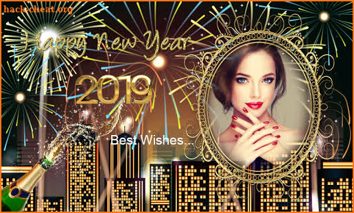 New Year 2019 Photo Frames,New Year Greetings 2019 screenshot