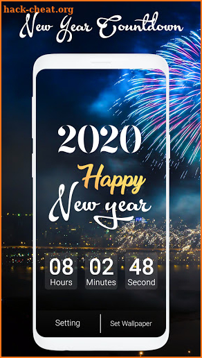 New Year 2021 Countdown - Live Coutdown Wallpaper screenshot