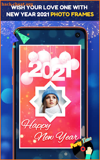 New Year 2021 Greetings, Photo frames screenshot