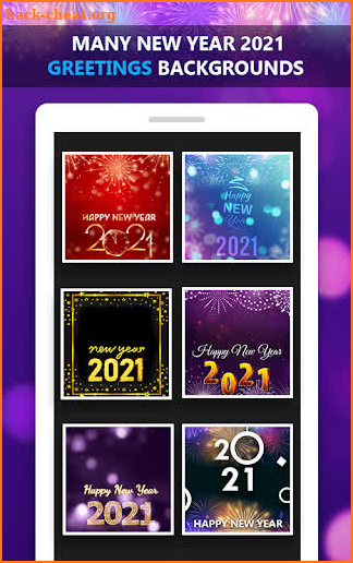 New Year 2021 Greetings, Wallpapers screenshot