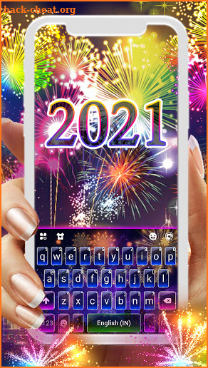 New Year 2021 Keyboard Background screenshot