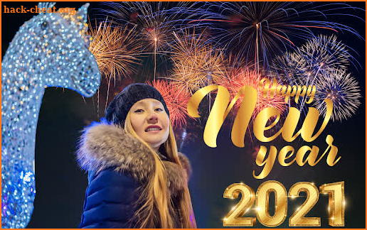 New Year 2021 Photo Editor and Frames screenshot