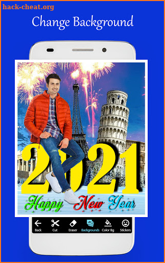 New Year 2021 Photo Editor - Photo Frames screenshot