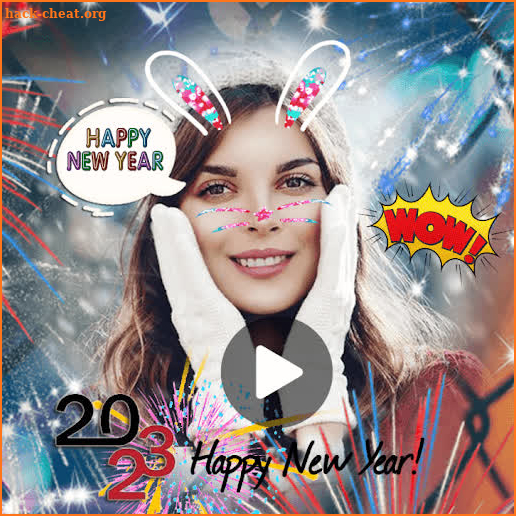 New Year 2023 Video Maker screenshot