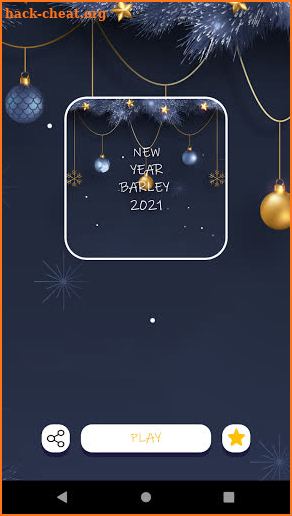 New year barley 2021 screenshot