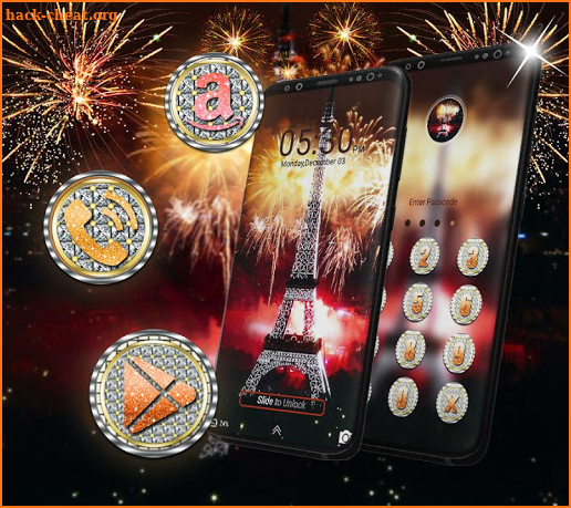 New Year Celebration Launcher Theme screenshot