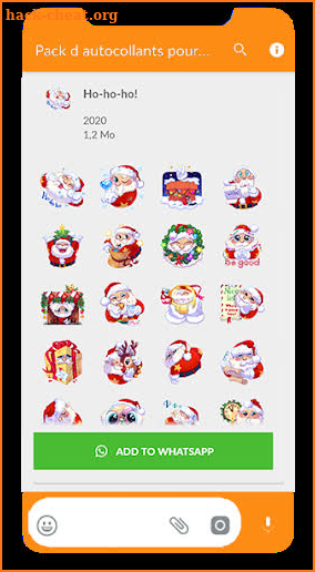 🎄New Year Christmas Stickers for Whatsapp 2020🎄 screenshot