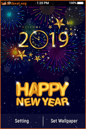 New Year Count Down 2019 & New Year Live Wallpaper screenshot