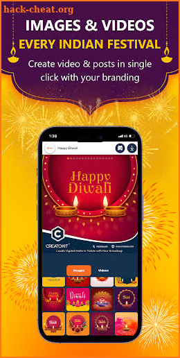 New Year Festival Poster Maker screenshot