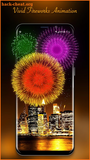 New Year Firework 2019 Live Wallpaper screenshot