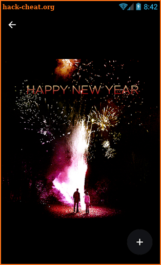 New Year Greetings Animated GIF screenshot