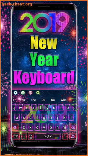 New Year Keyboard screenshot