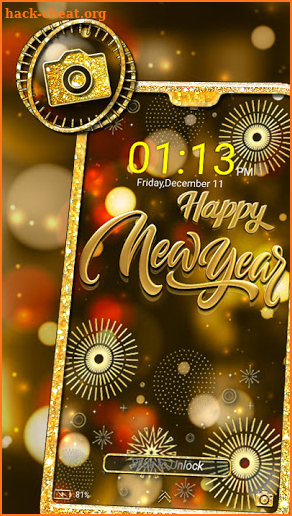 New Year Launcher Theme screenshot