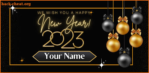 New Year Name DP Maker 2023 screenshot