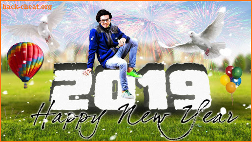 New Year Photo Editor - Happy New Year 2019 screenshot